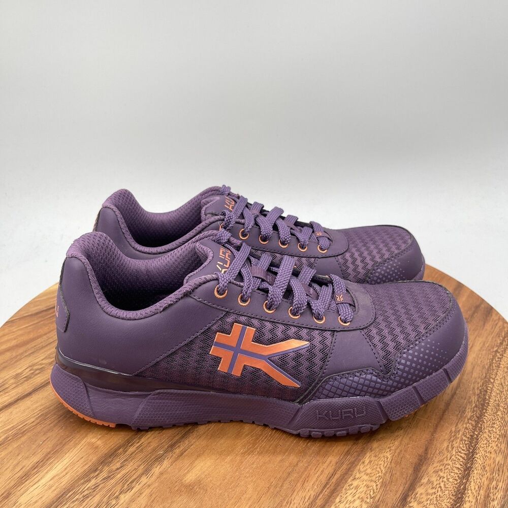 Kuru Quantum 2.0 Shoes Womens Size 10.5 Wide Purple Running Comfort Walking Gym